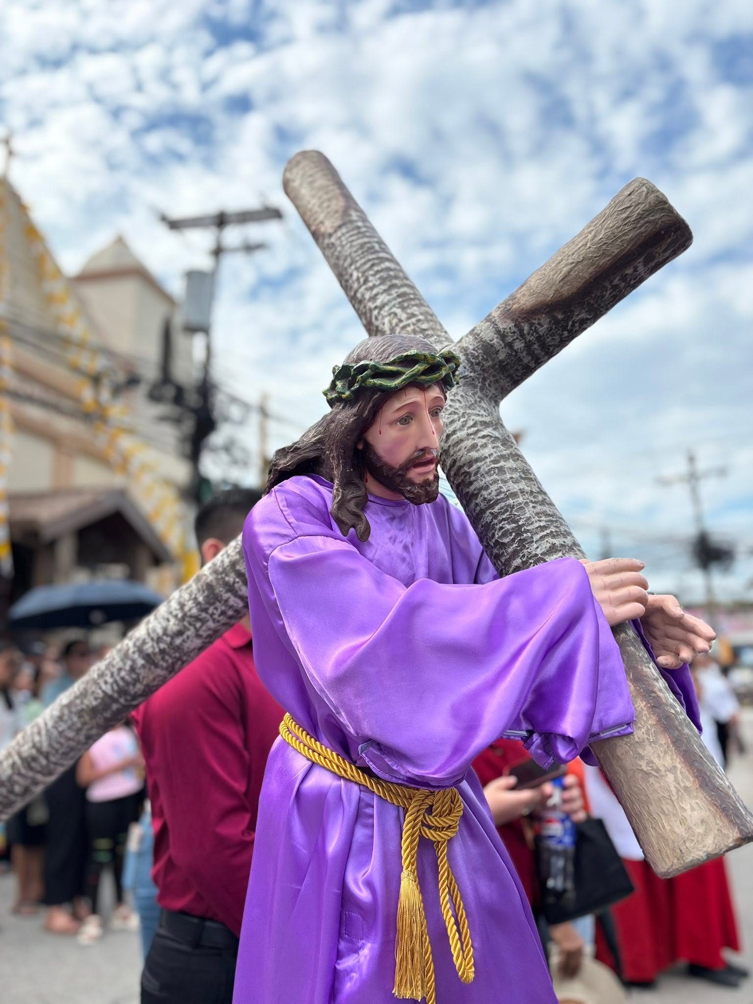 Vía crucis por el centro